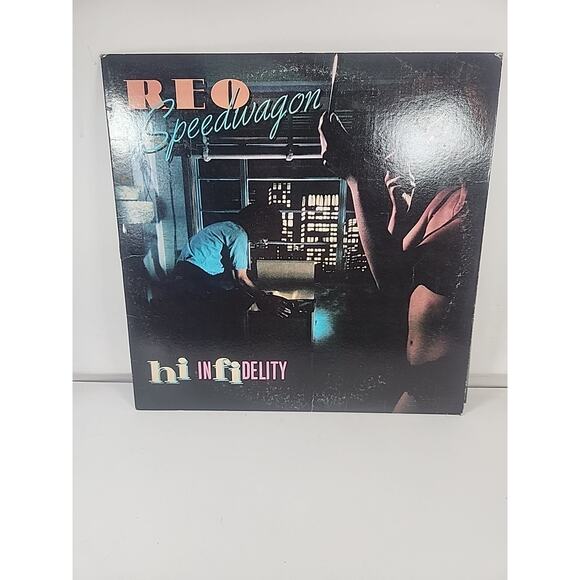 REO SPEEDWAGON HI INFIDELITY LP VG+ VINYL RECORD CBS 1980 - Picture 1 of 7